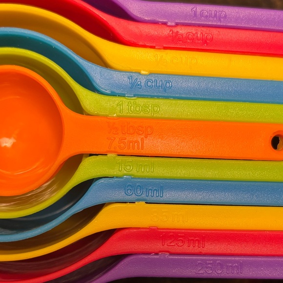 Colorful Nested Measuring Cup Set - Picture 4 of 4